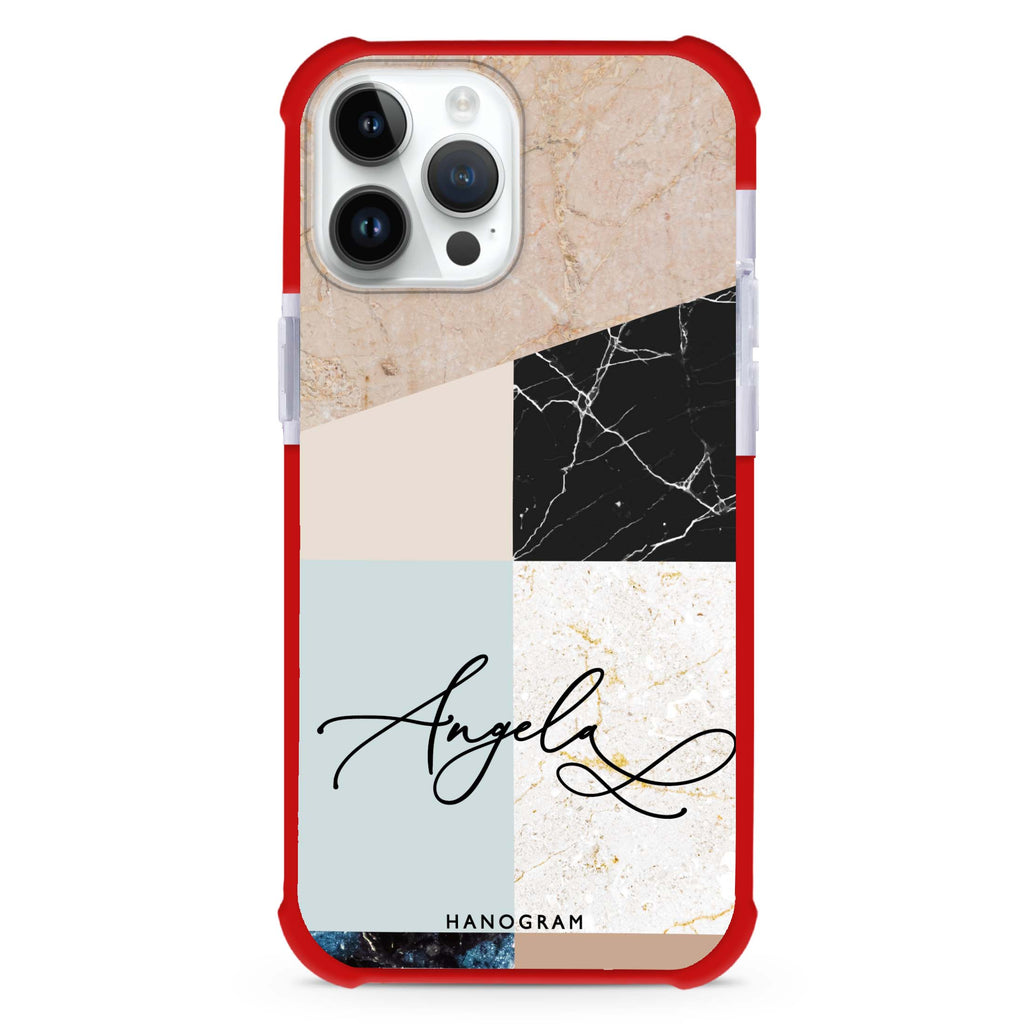 Marble Abstract V iPhone Magsafe 兼容超強防摔保護殼