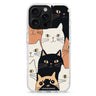 Look Cats Magsafe 兼容水晶透明保護殼
