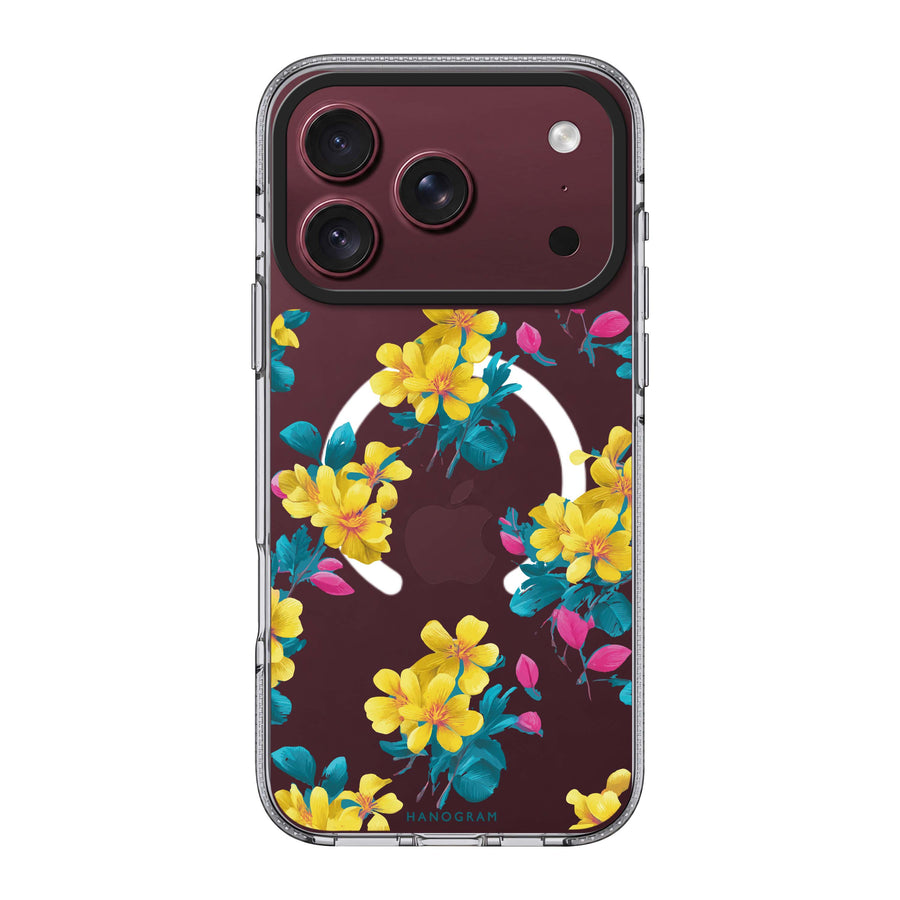 Tropical Bloom 水晶透明保護殼
