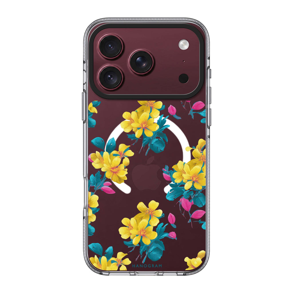 Tropical Bloom 水晶透明保護殼