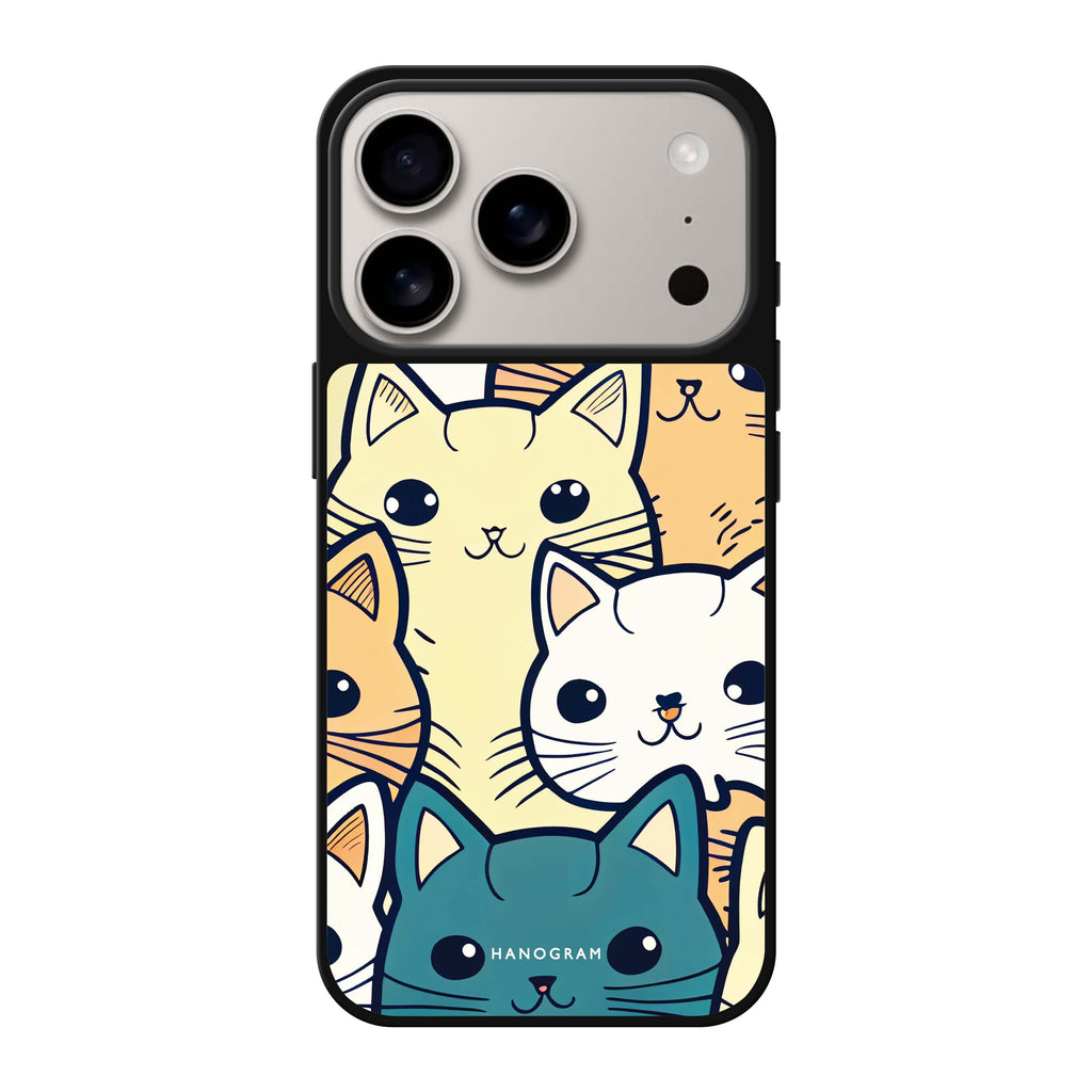 Look Cats II 鏡面手機殼