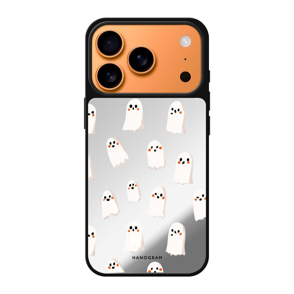 Midnight Ghosties 幽靈 iPhone 17 Pro Max 鏡面手機殼主圖