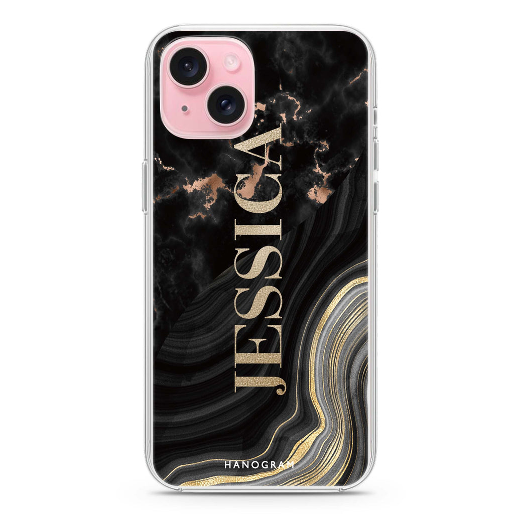 Sumptuous Marble iPhone 15 plus 水晶透明保護殼