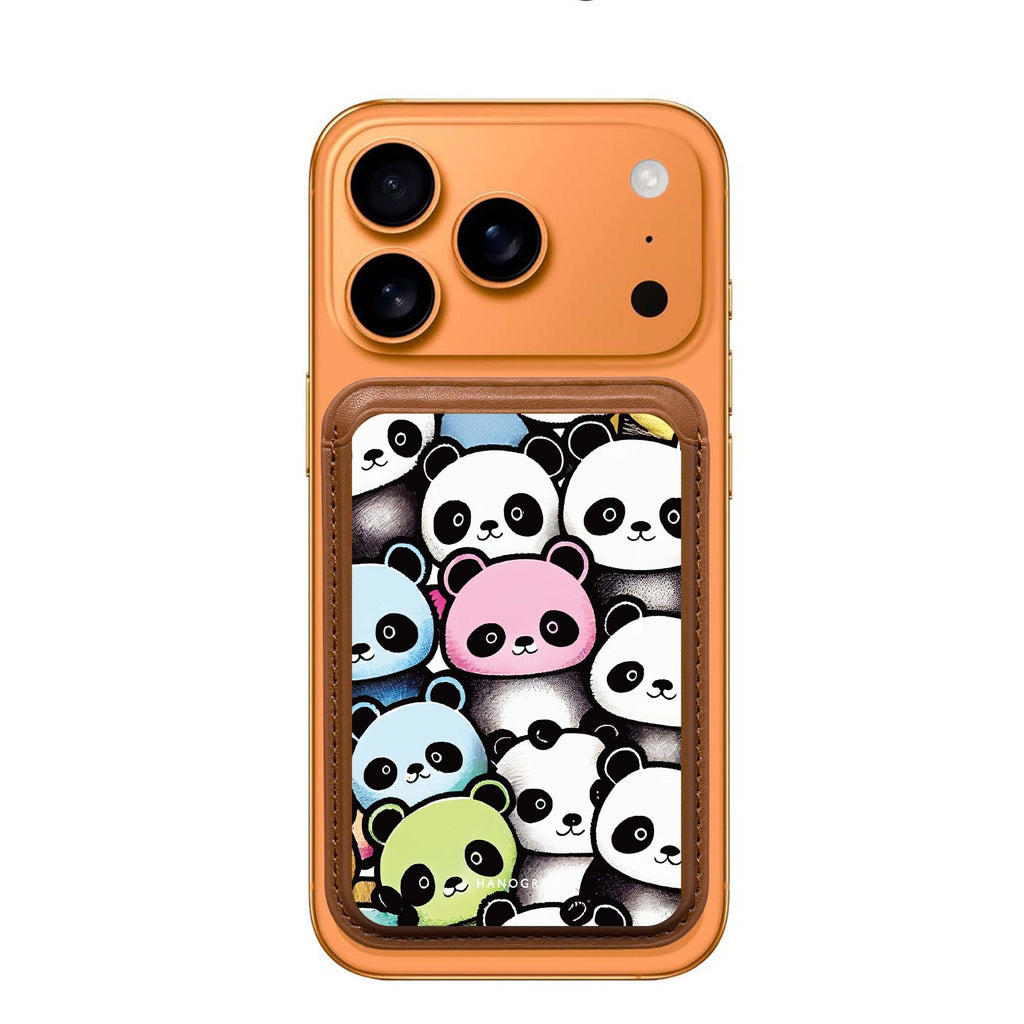 Cute Pandas Magsafe 卡套