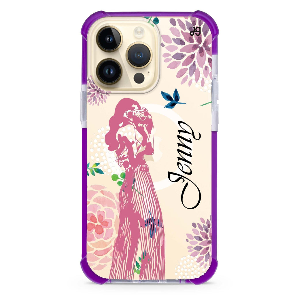 Floral Photography II iPhone Magsafe 兼容超強防摔保護殼