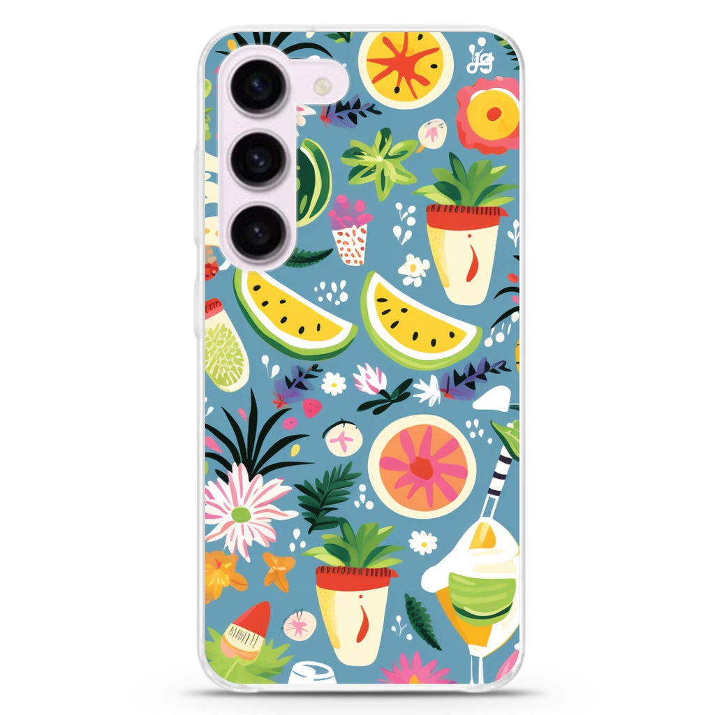 Tropical Treats Samsung Galaxy 水晶透明保護殼