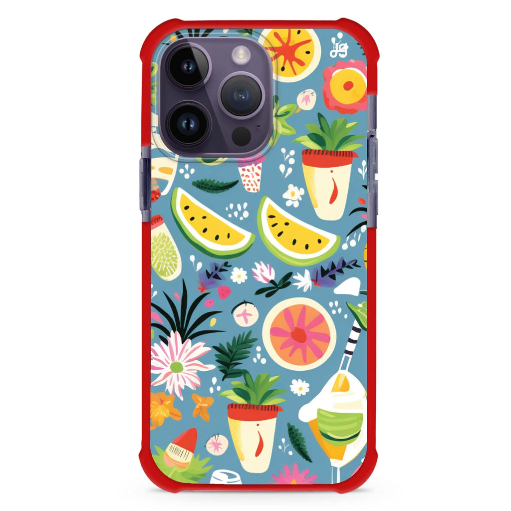 Tropical Treats iPhone Magsafe 兼容超強防摔保護殼