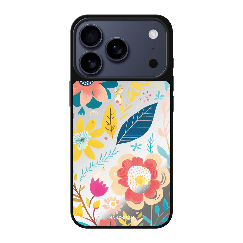 Pretty Florals 花卉 iPhone 17 Pro Max 鏡面手機殼主圖