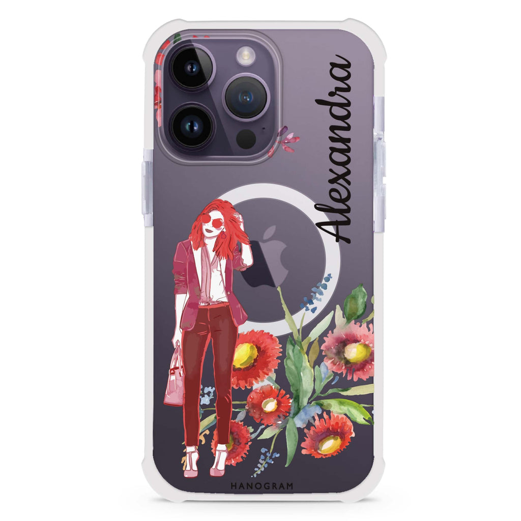Flower Fashion II iPhone Magsafe 兼容超強防摔保護殼