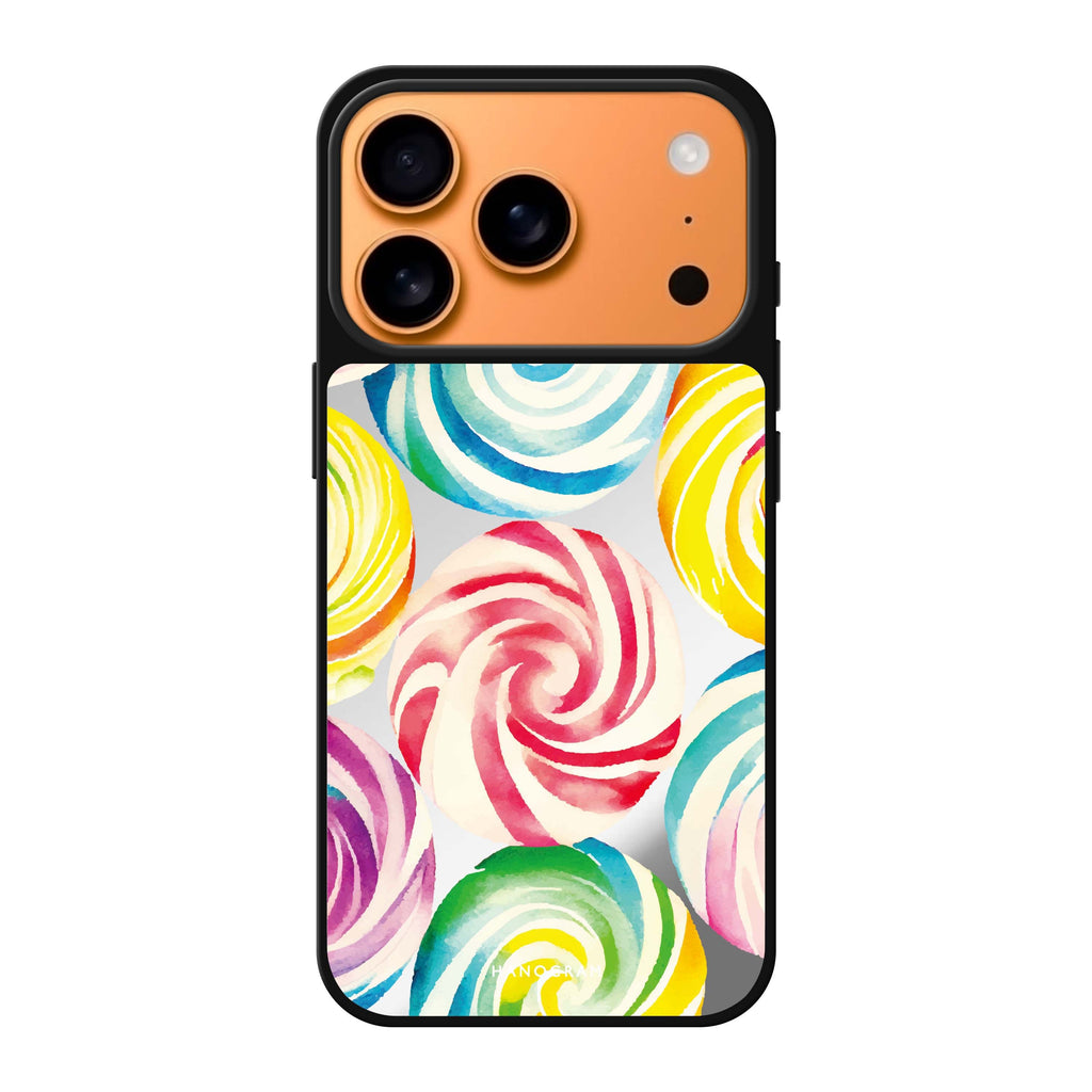 Abstract Candy 抽象藝術 iPhone 17 Pro Max 鏡面手機殼主圖