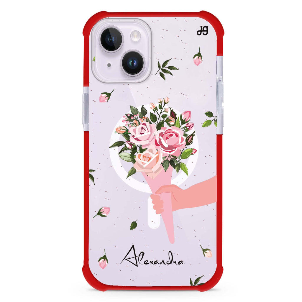 Bouquet To The One iPhone 15 Plus Magsafe 兼容超強防摔保護殼