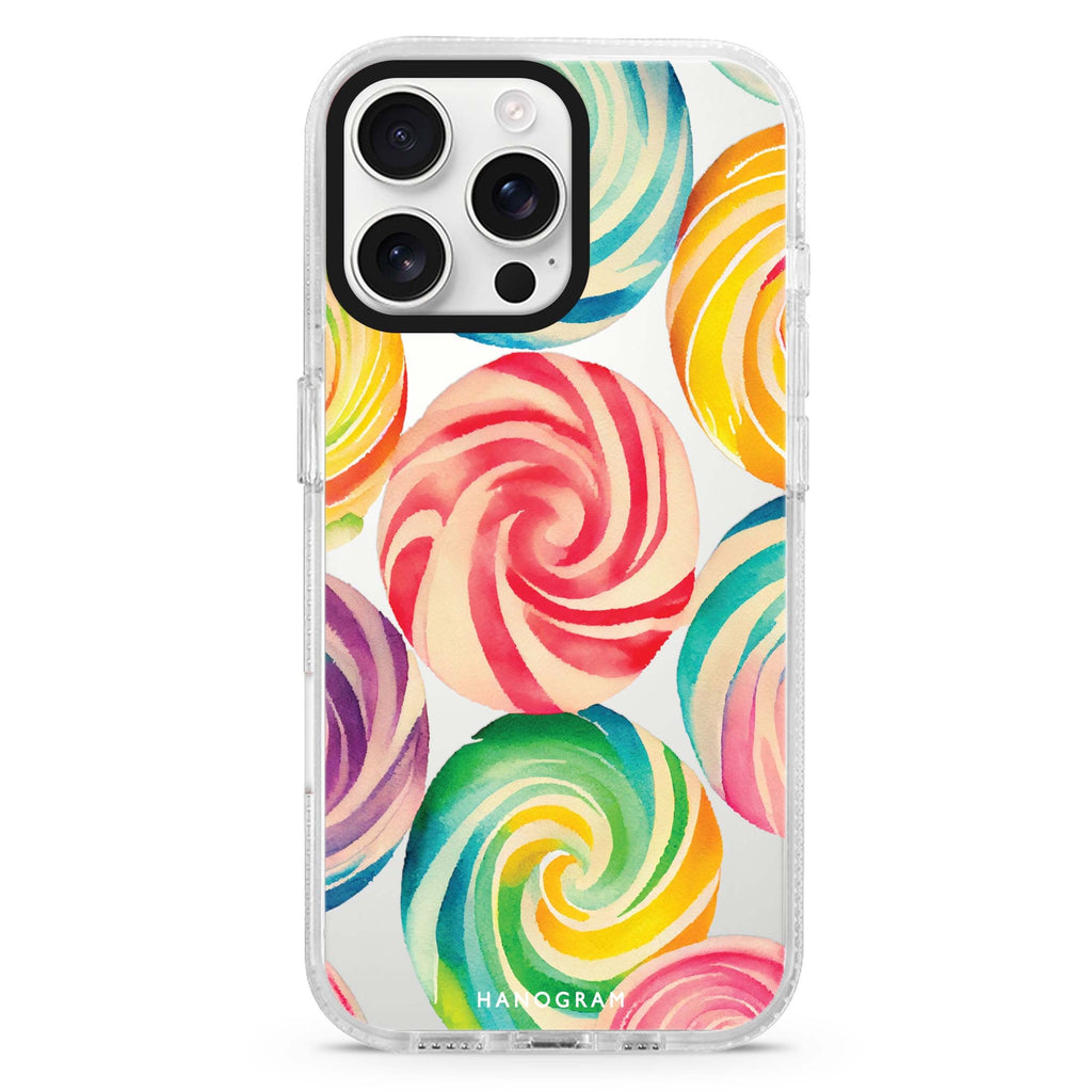 Abstract Candy iPhone 16 Pro & 16 Pro Max Case - Personalized and Stylish Protection