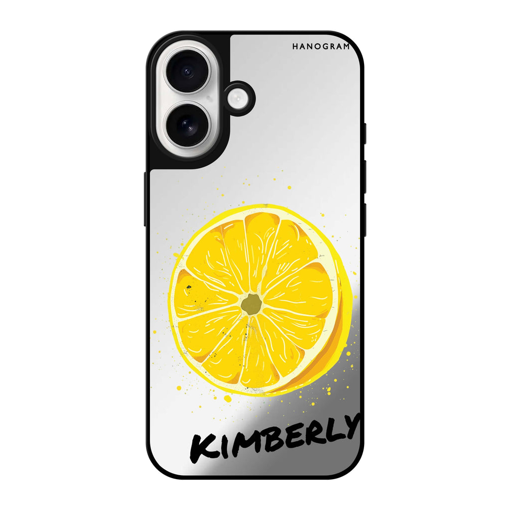 Reflective iPhone 16 Mirror Case –Zesty Zen Design