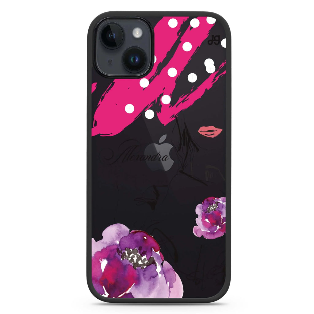 Floral Makeup iPhone 15 Plus 防衝擊保護殼