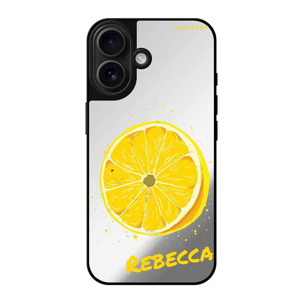Reflective iPhone 16 Mirror Case –Zesty Zen Design