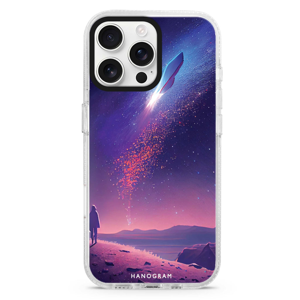 Imagine the Galaxy II Magsafe 兼容水晶透明保護殼