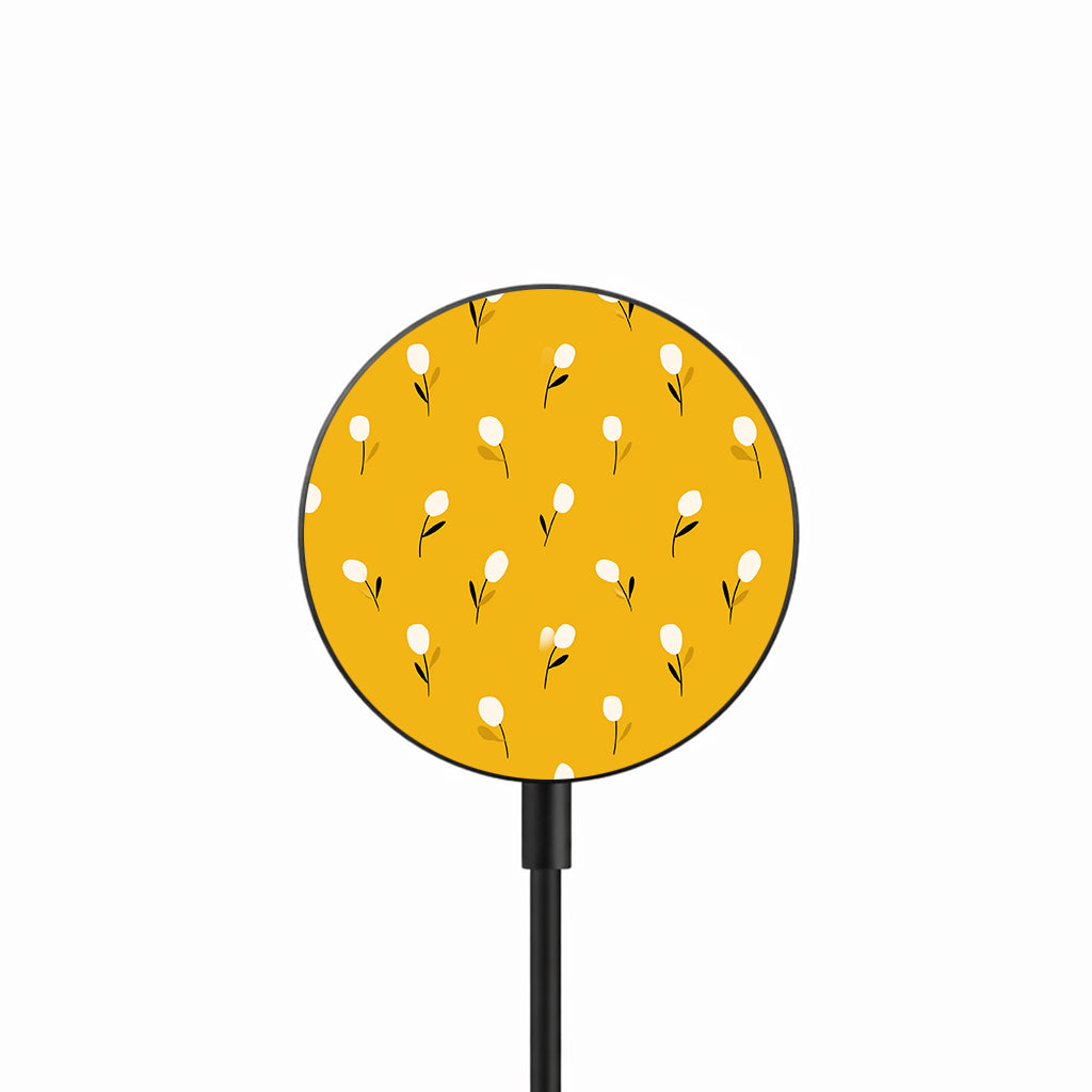 Minimal Bloom Yellow 25W 磁吸無線充電器