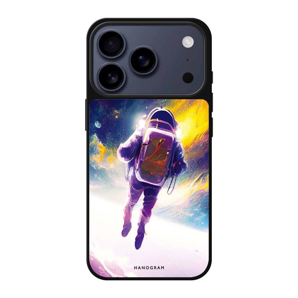 Flying Astronaut 太空人 iPhone 17 Pro Max 鏡面手機殼主圖