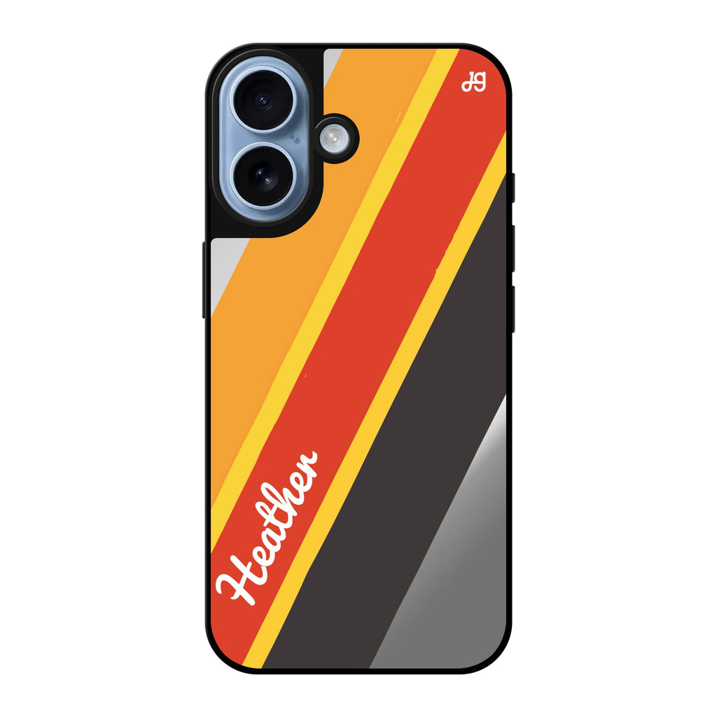 Reflective iPhone 16 Mirror Case –Timeless Twist Design