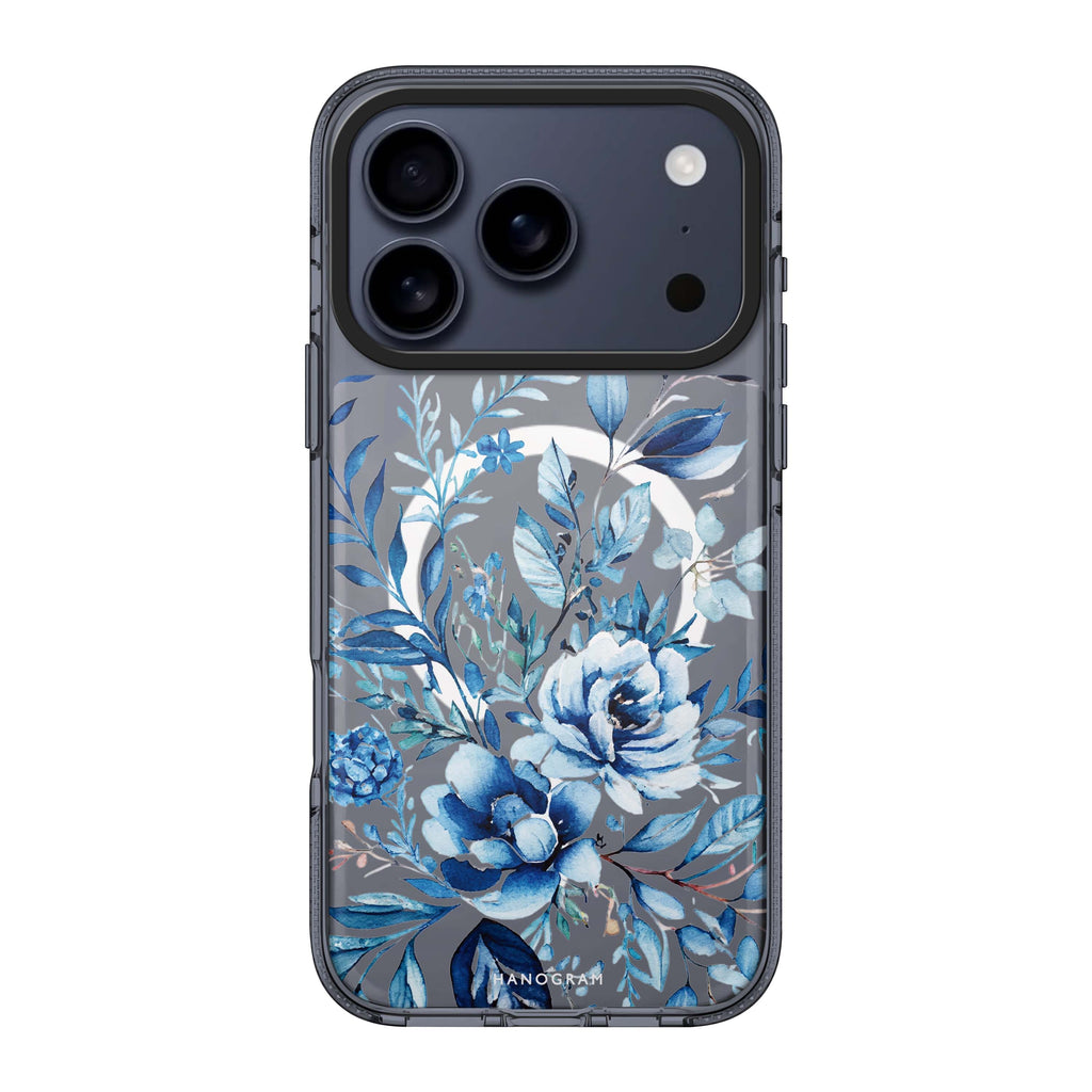 Floral 款式 4 iPhone 17 Pro Max MagSafe 水晶透明保護殼 花卉圖案設計 圖1