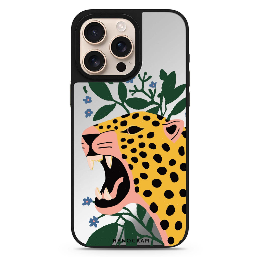 Checkmate Leopard Magsafe 兼容鏡面手機殼