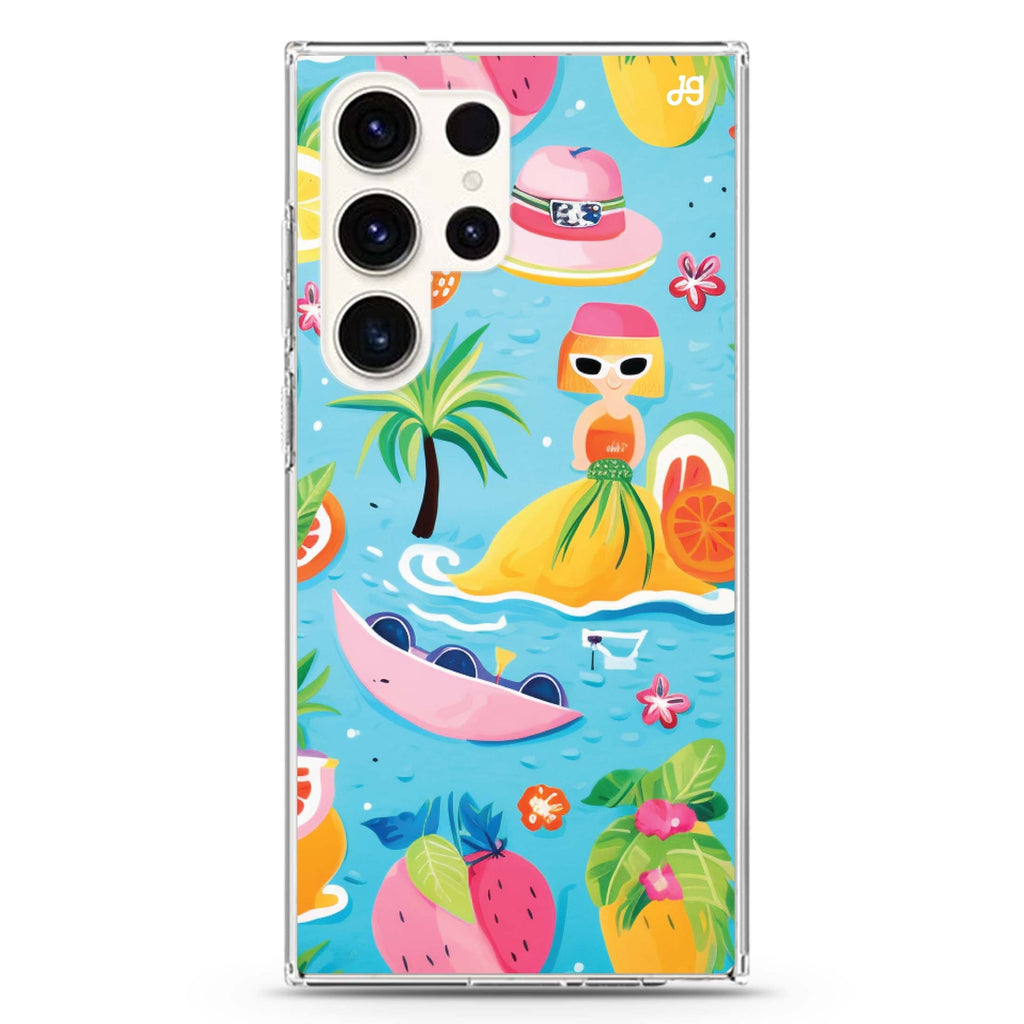 Playful Adventures Samsung Galaxy Ultra 透明保護殼，適用 S26/S25/S24/S23 Ultra，圖1