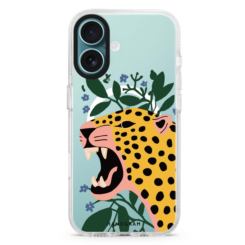 Checkmate Leopard Magsafe 兼容水晶透明保護殼