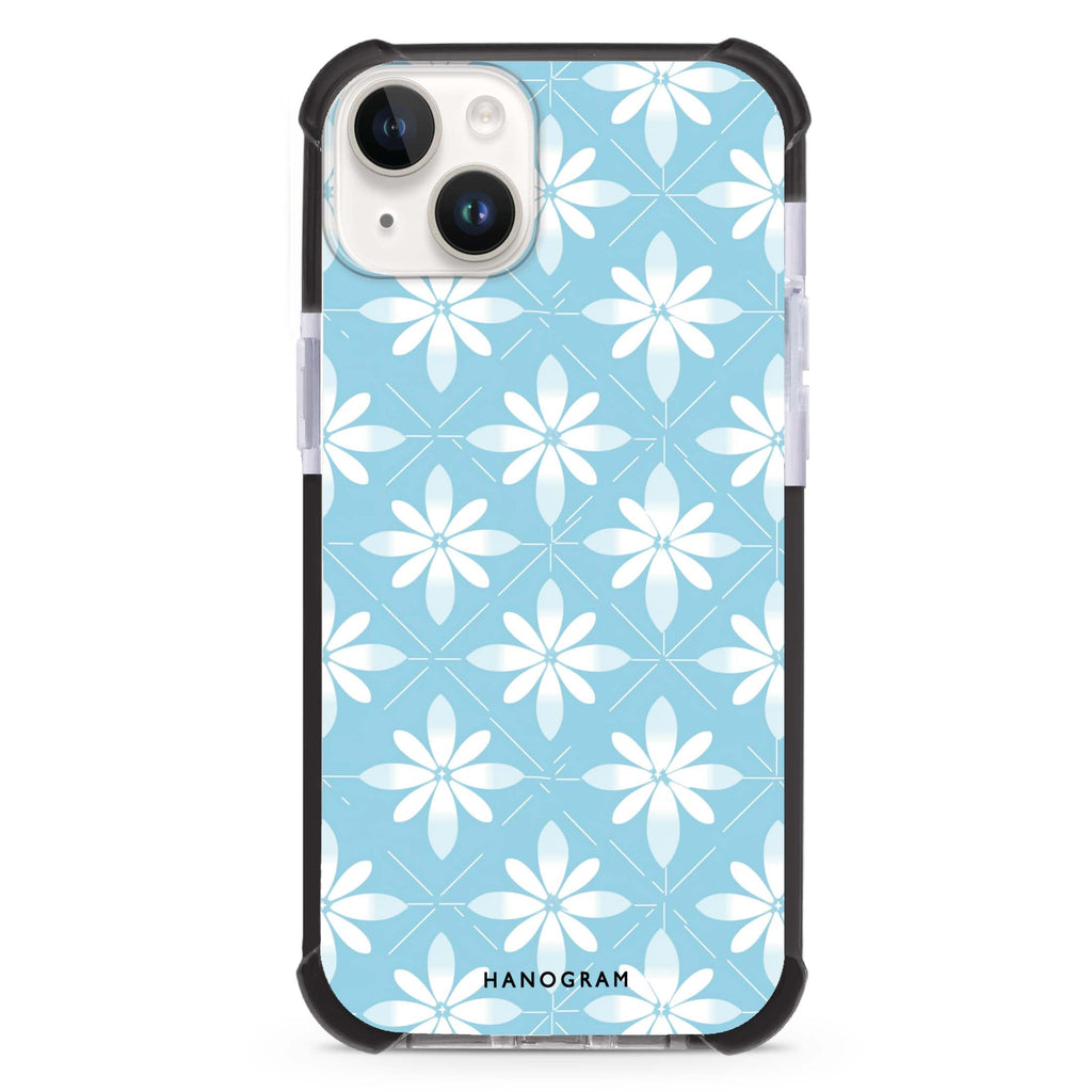 Floral Fusion iPhone 15 Plus 超強防摔保護殼