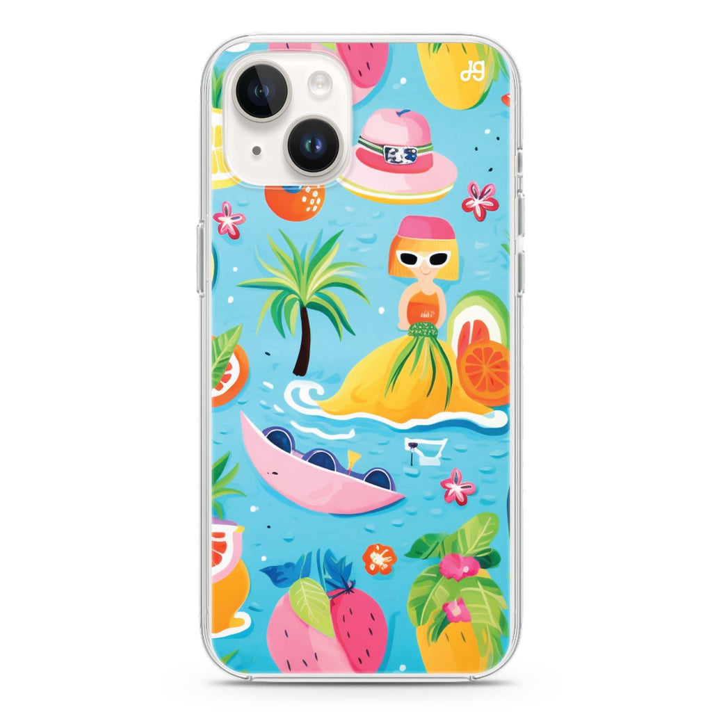 Playful Adventures iPhone 14 Magsafe 兼容水晶透明保護殼