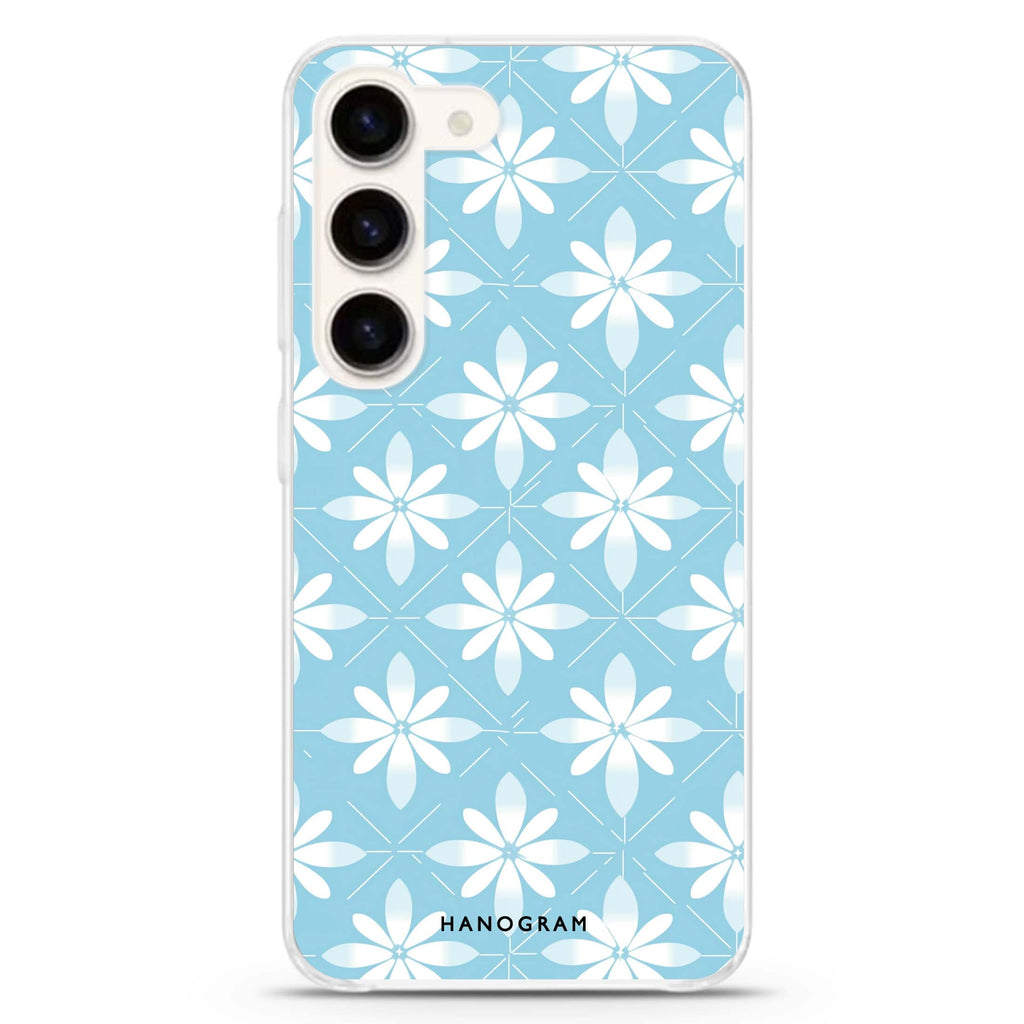 Floral Fusion Samsung Galaxy 水晶透明保護殼