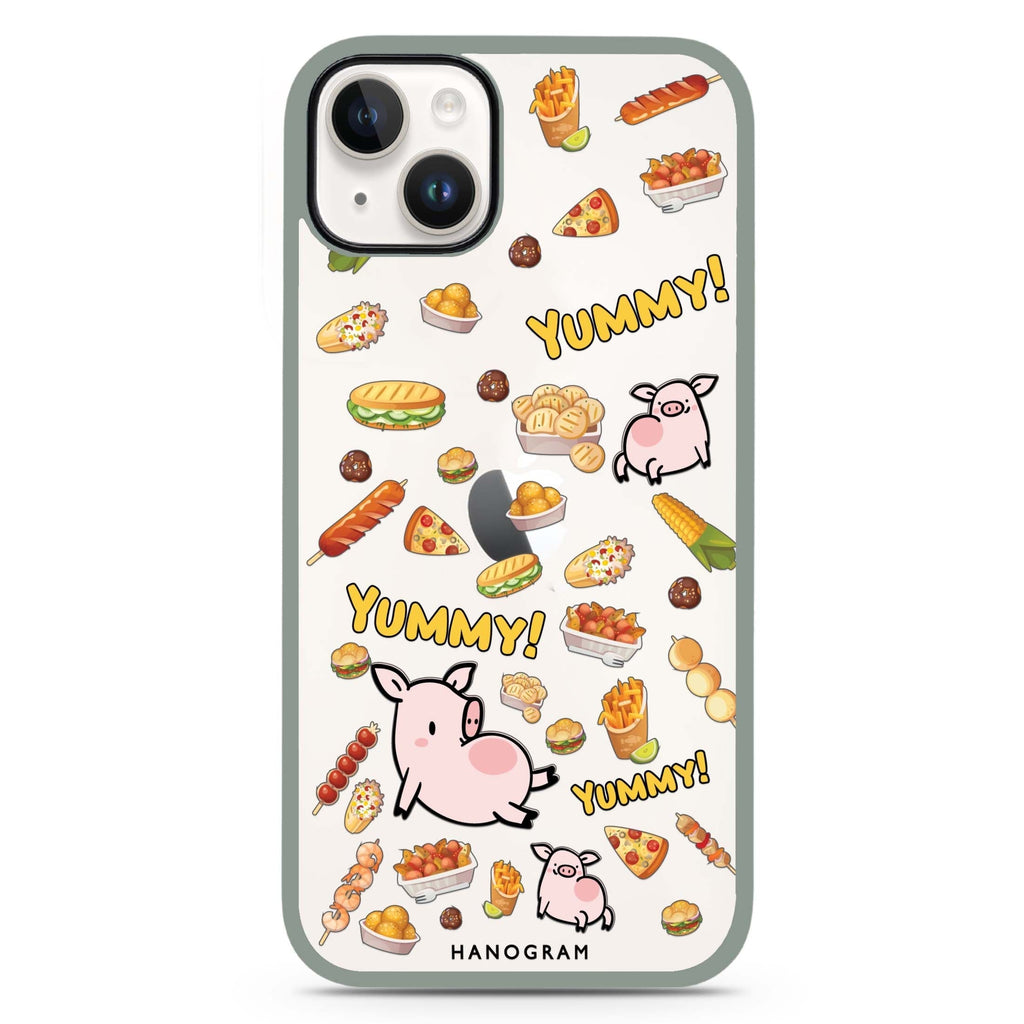 Yummy Piggy iPhone 15 Plus 防衝擊保護殼