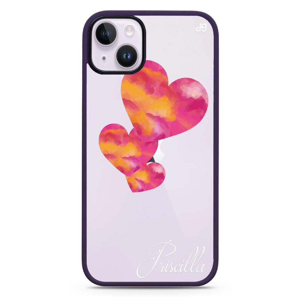 Red Hearts iPhone 15 Plus 防衝擊保護殼