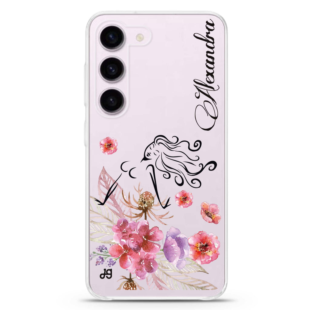 Floral Fairy I Samsung Galaxy 水晶透明保護殼