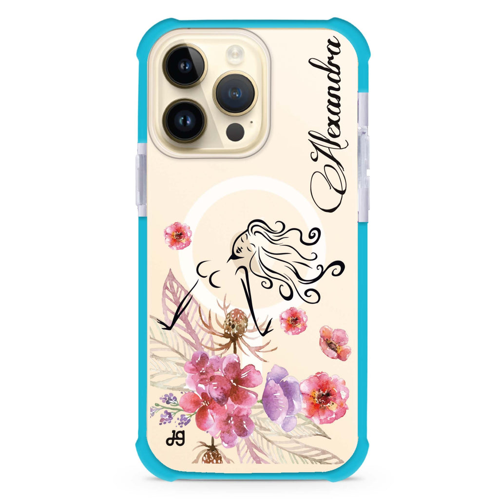 Floral Imagination iPhone Magsafe 兼容超強防摔保護殼