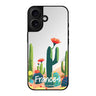 Reflective iPhone 16 Mirror Case –Desert Bloom Design