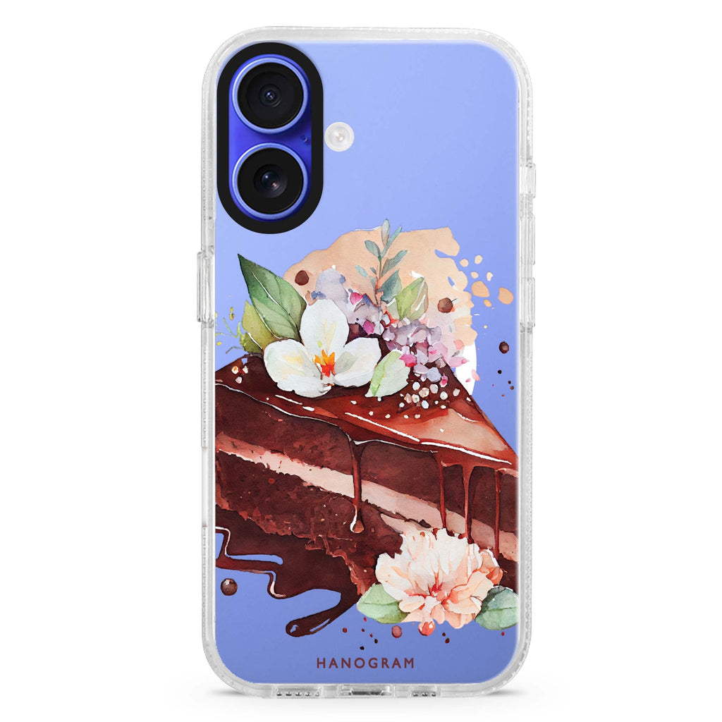 Floral Cake Magsafe 兼容水晶透明保護殼