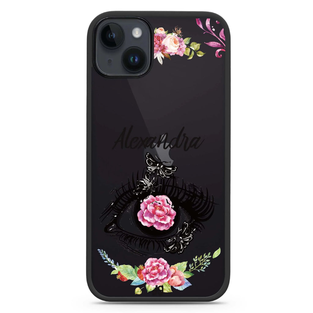 Flower in Eye iPhone 15 Plus 防衝擊保護殼