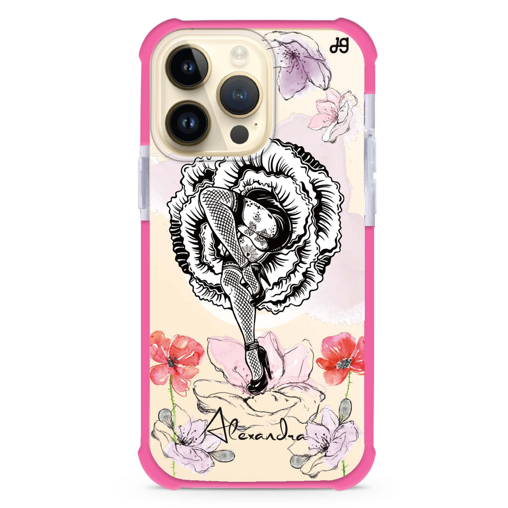 Dancing Flora iPhone Magsafe 兼容超強防摔保護殼