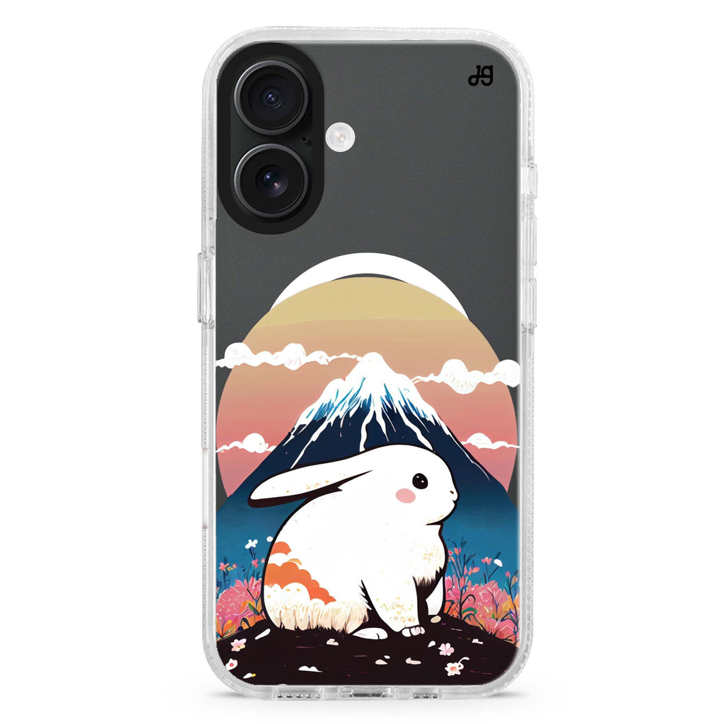 Travel Rabbit Magsafe 兼容水晶透明保護殼