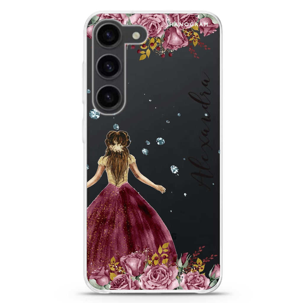 Princess In Garden Samsung Galaxy 水晶透明保護殼