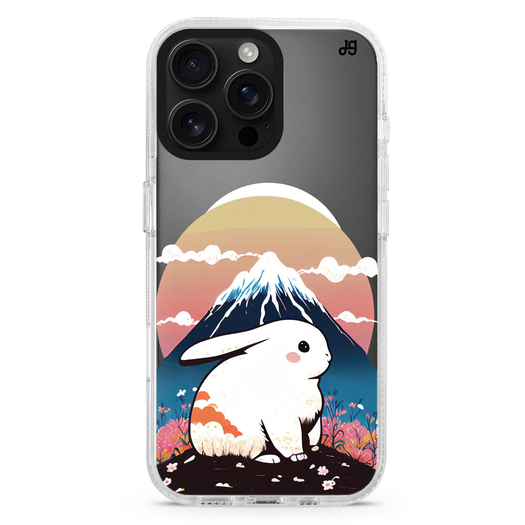 Travel Rabbit Magsafe 兼容水晶透明保護殼