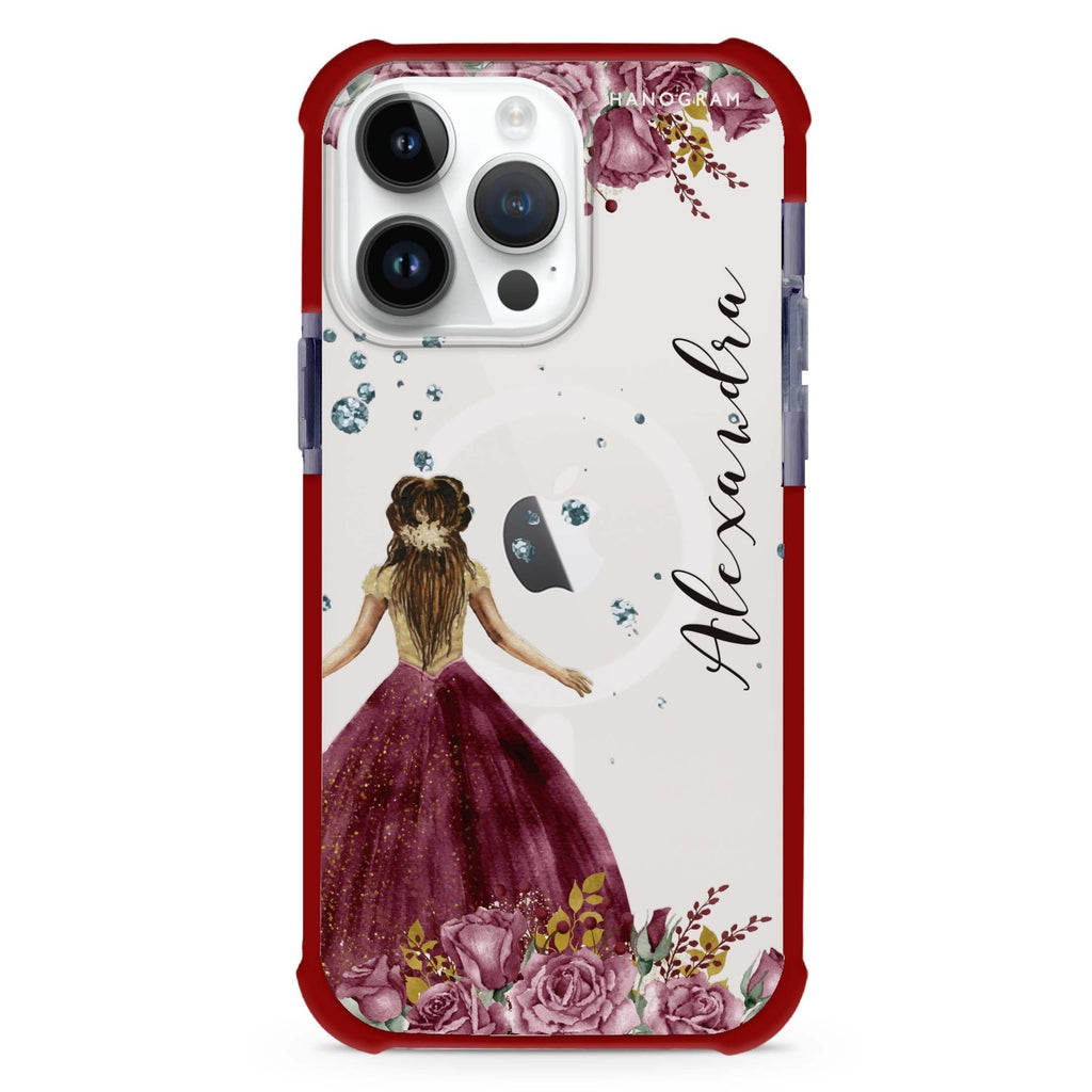 Princess In Garden iPhone Magsafe 兼容超強防摔保護殼