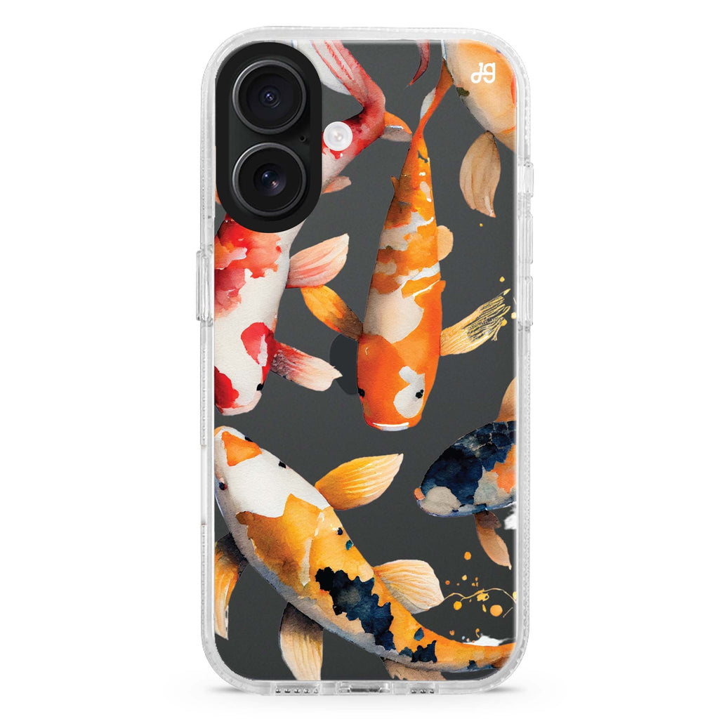 Koi fish 水晶透明保護殼