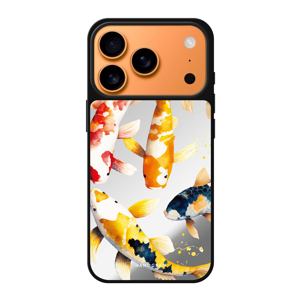 Koi fish 錦鯉 iPhone 17 Pro Max 鏡面手機殼主圖