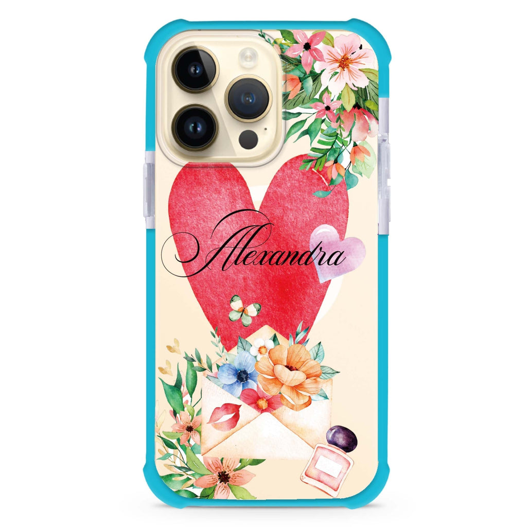 Floral & Marble iPhone Magsafe 兼容超強防摔保護殼