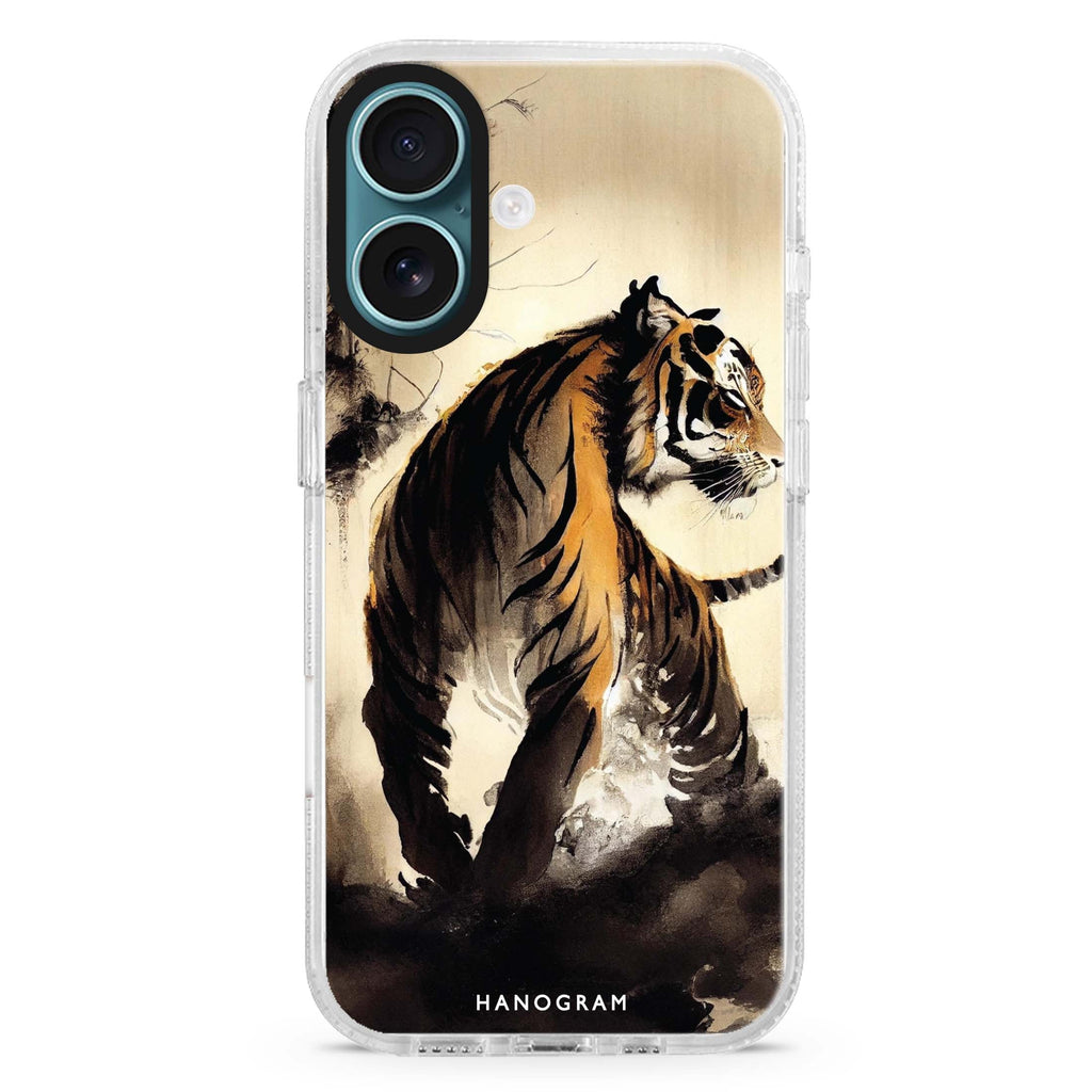 Tiger Painting 水晶透明保護殼