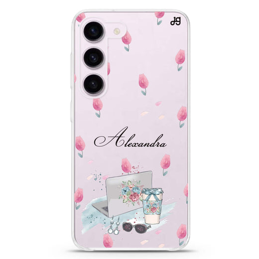 My Foral Lifestyle Samsung Galaxy 水晶透明保護殼