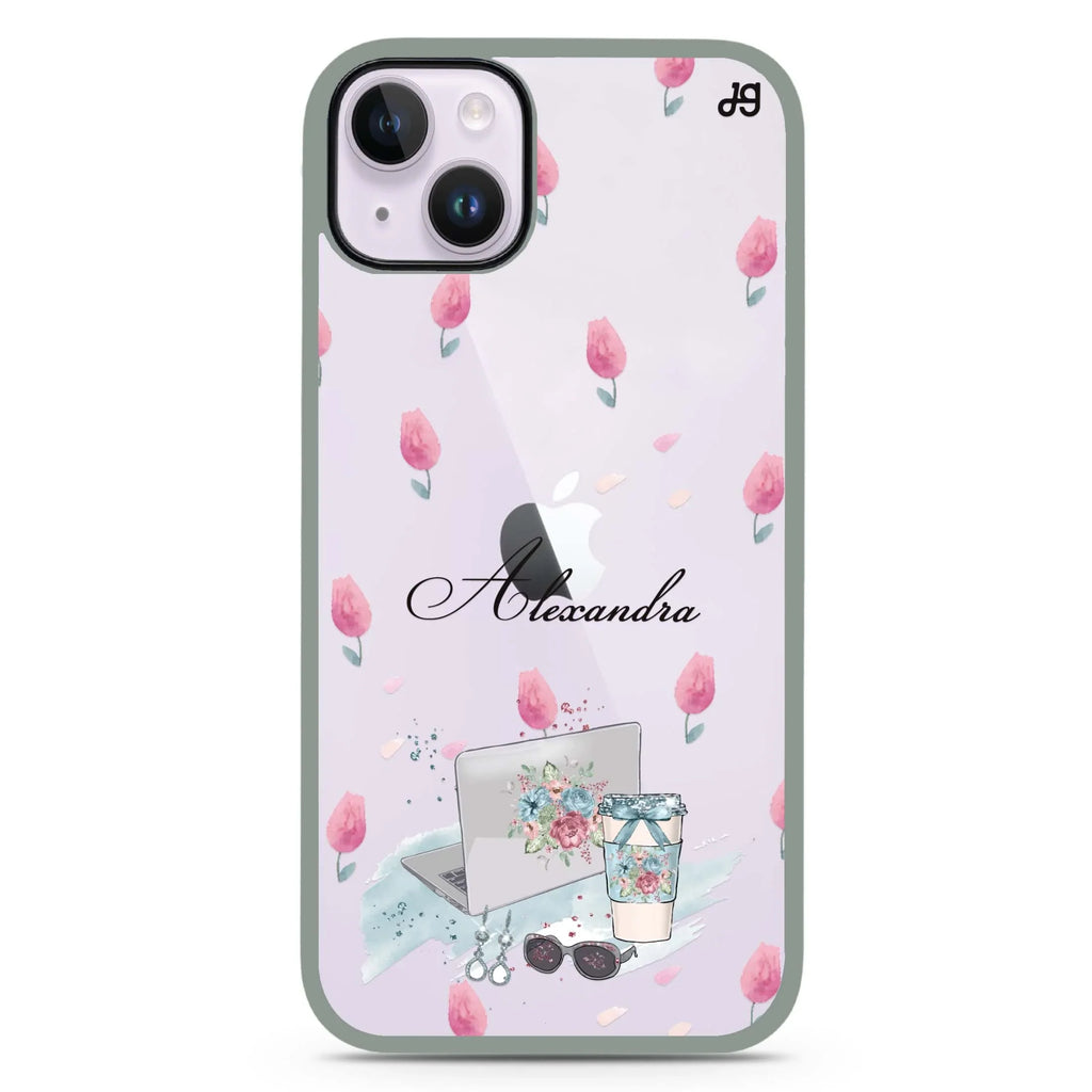 My Foral Lifestyle iPhone 15 Plus 防衝擊保護殼