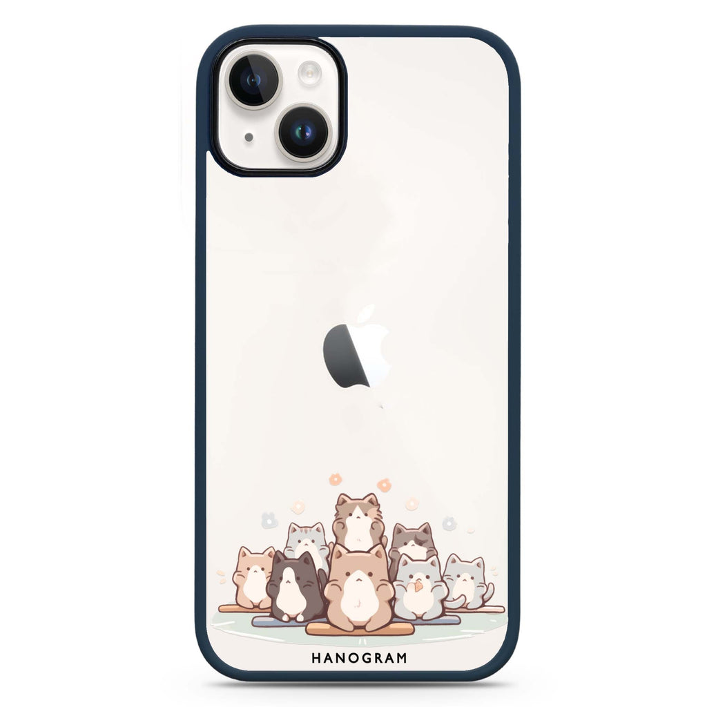 Zen Cat Calm iPhone 15 Plus 防衝擊保護殼