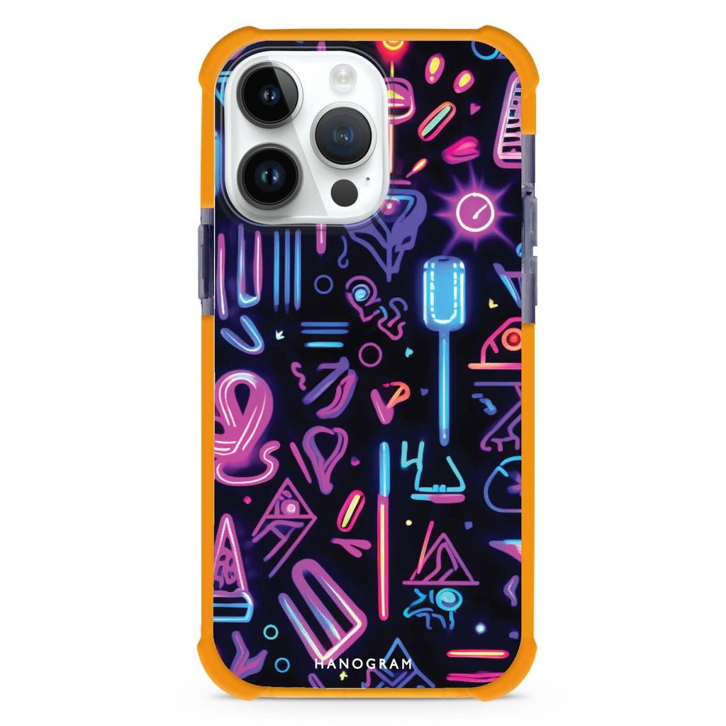 Neon Glow iPhone Magsafe 兼容超強防摔保護殼